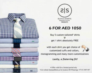 Suits and Shirts Bespoke offers